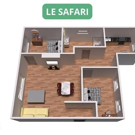 Exsafari Lägenhet Troyes